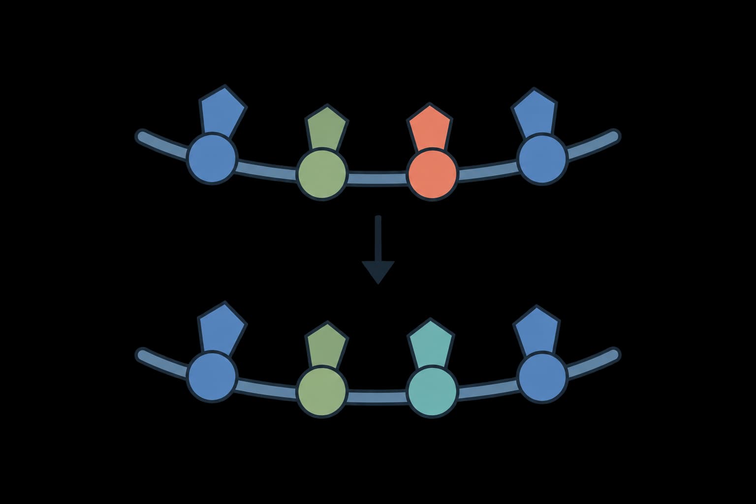 DNA to RNA converter icon